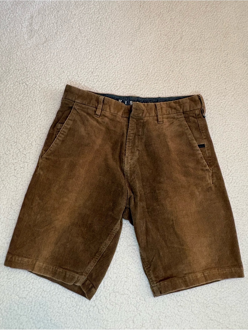Vissla Brown Corduroy Shorts - 28